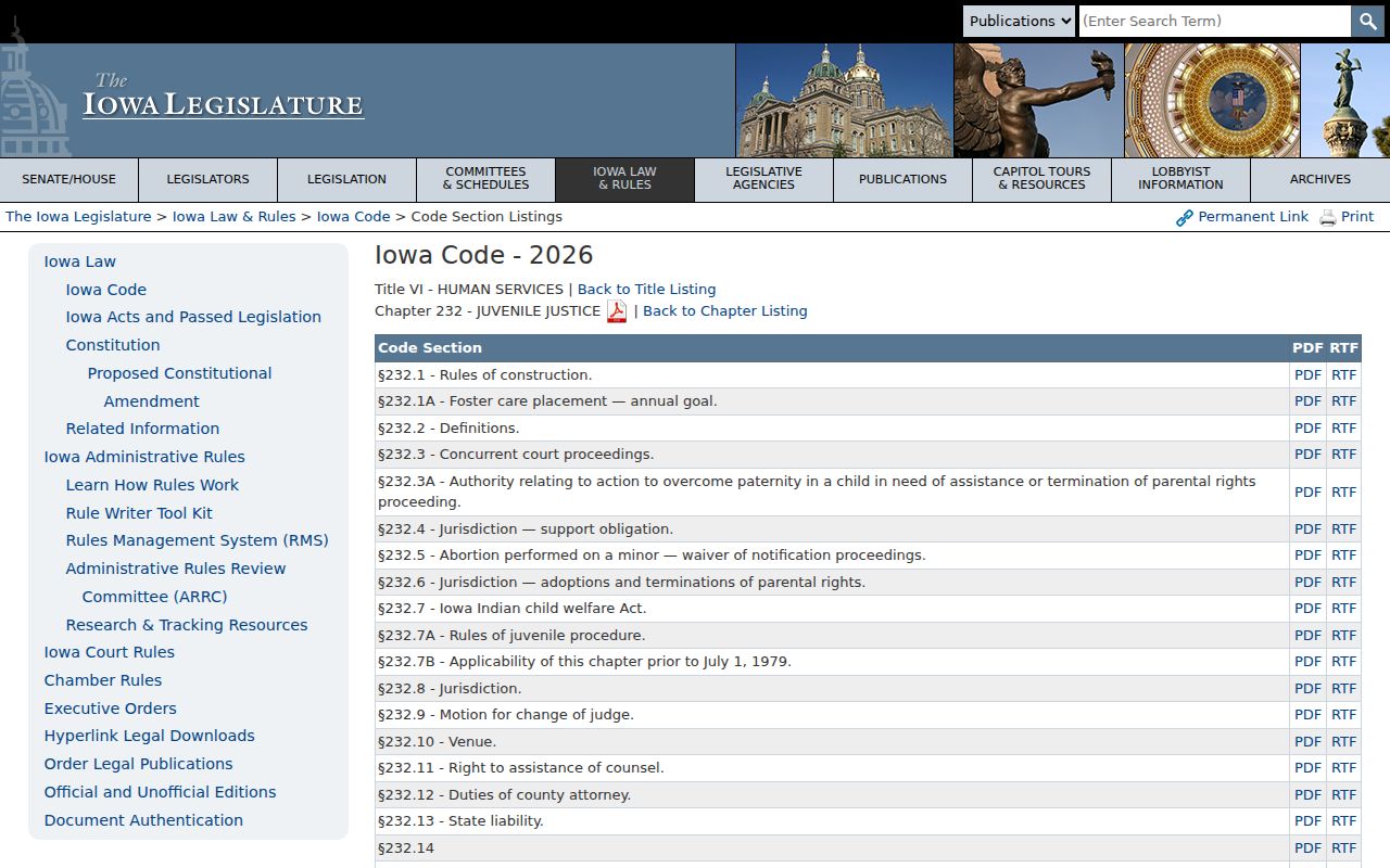 Dakota City criminal records and Iowa juvenile confidentiality law