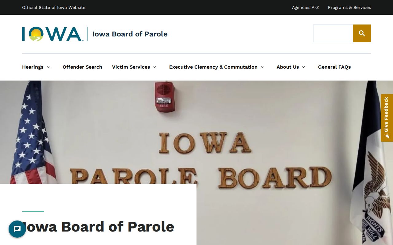 Humboldt County criminal records Iowa parole information